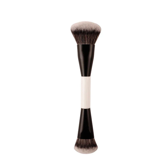 F4 Dual Ended Foundation Brush for Face Powder Blush Concealer