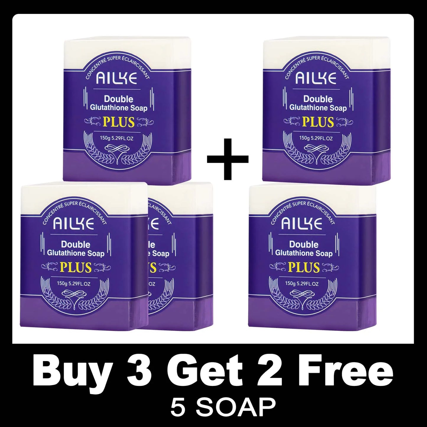 AILKE Glutathione Body Lotion Whitening Moisturizer For Women