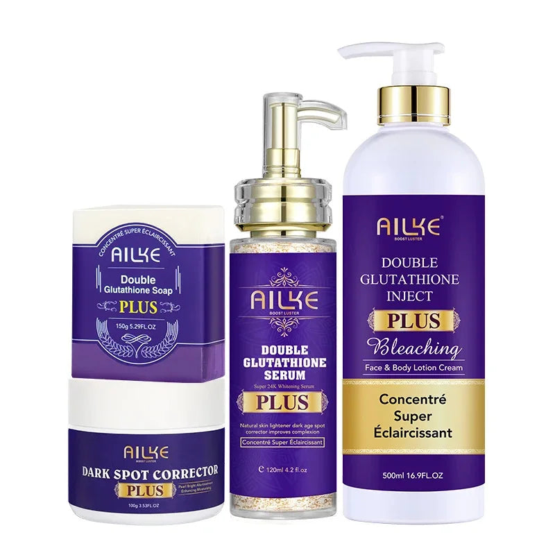 AILKE Glutathione Plus Skin Care Set For Radiant Skin