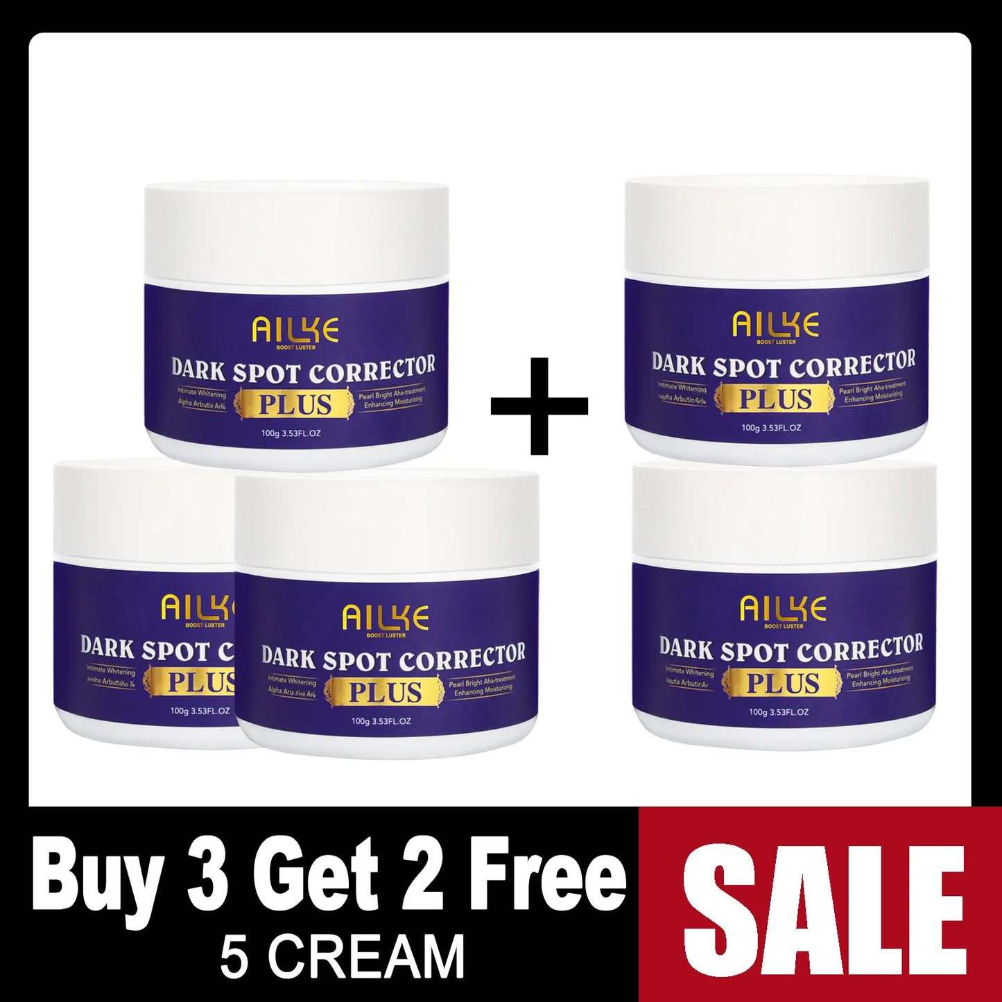 AILKE Glutathione Body Lotion Whitening Moisturizer For Women
