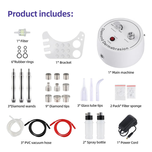 Foreverlily 3 in 1 Diamond Microdermabrasion Machine