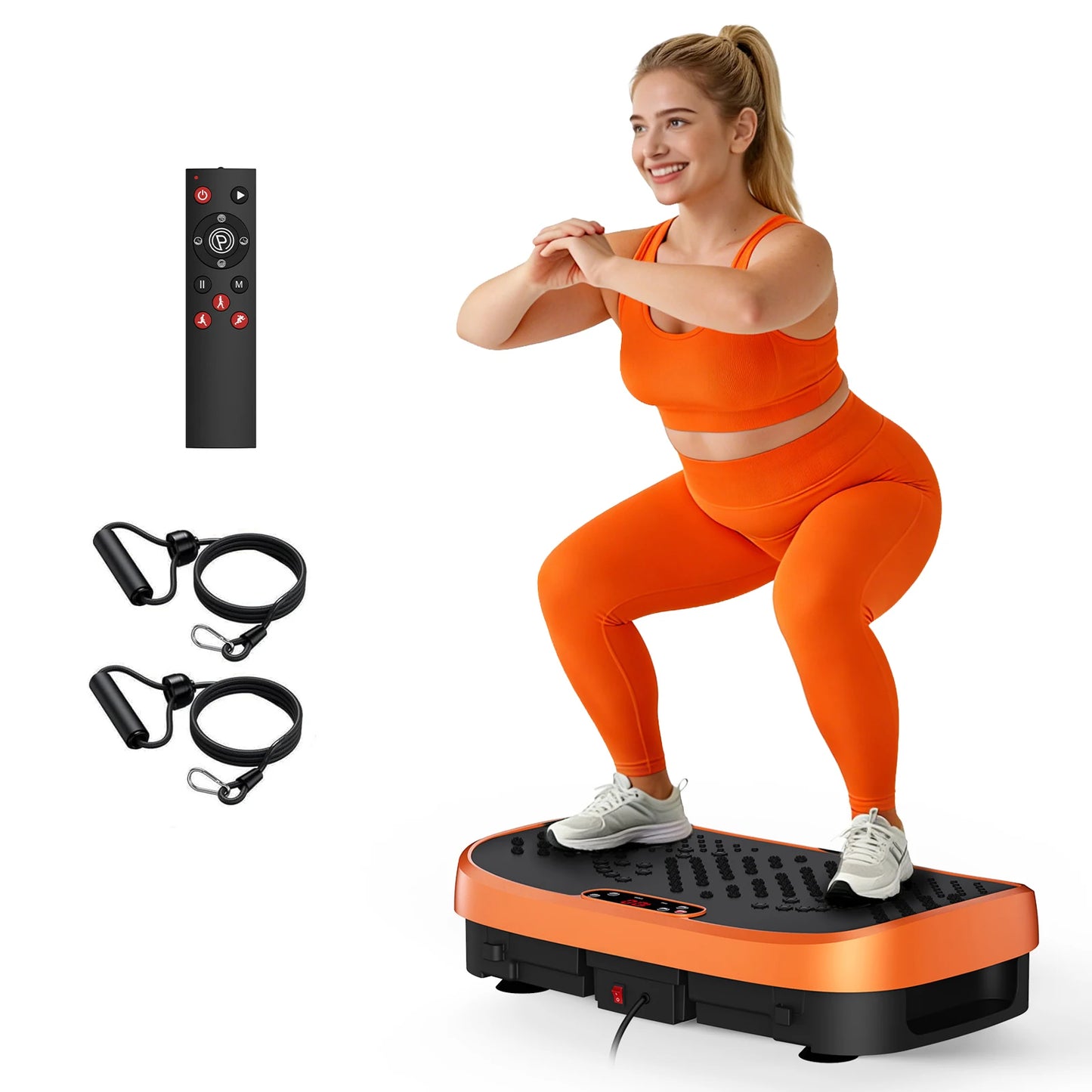 Vibration Plate Exercise Machine With Quiet App Control