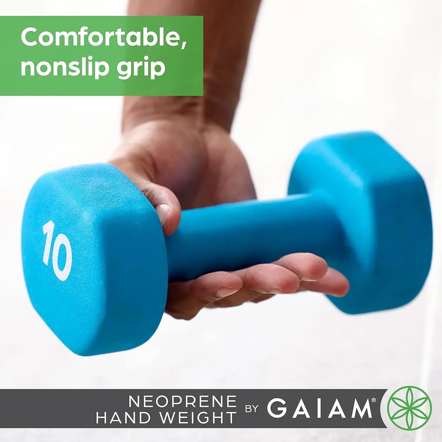 Neoprene Coated Dumbbell Hand Weight Sold In Singles