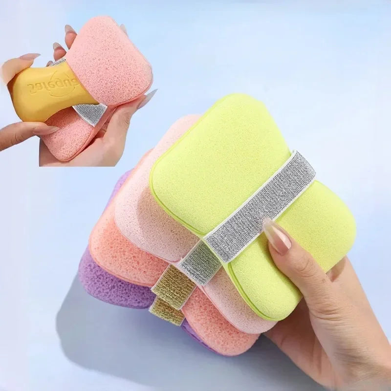 Bath Exfoliating Soap Bag Foaming Net Pouch Scrubber