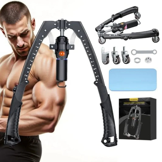 SHXI Twister Arm Trainer 3 in 1 Hydraulic Chest Workout Ab Roller