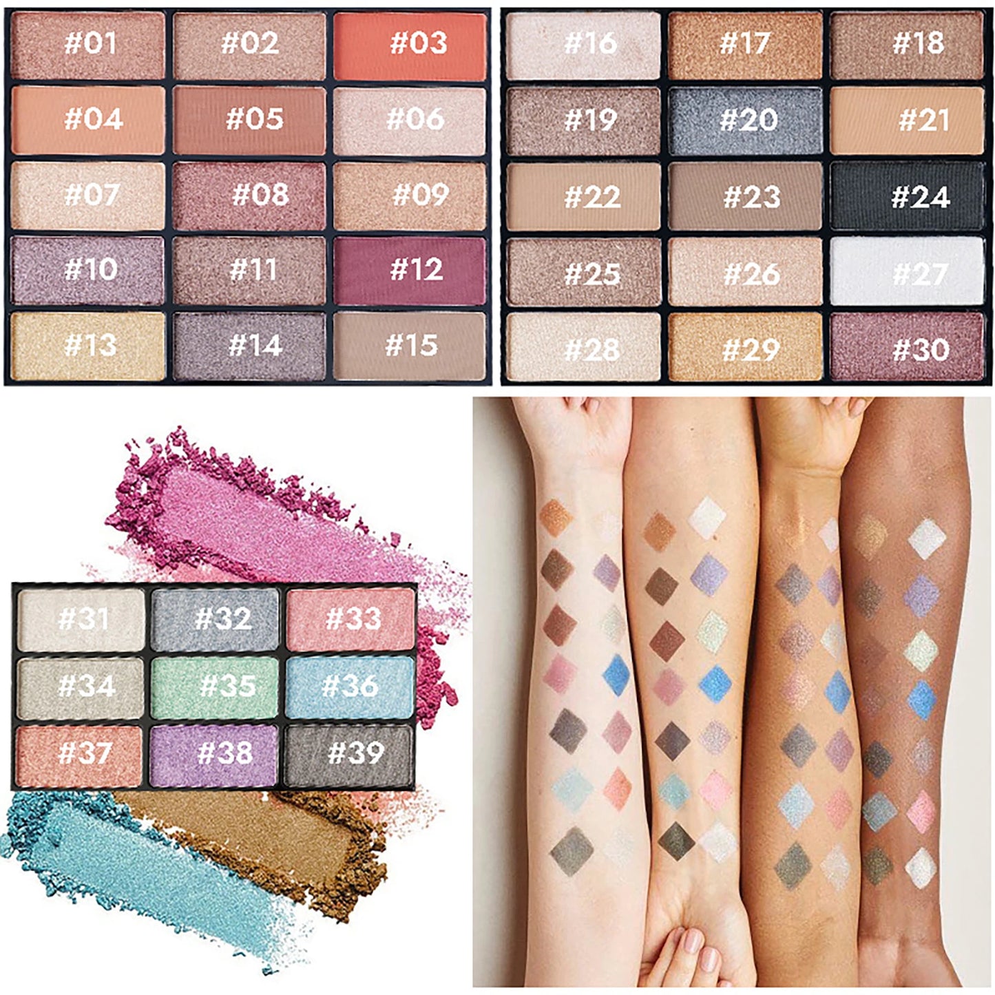 Women's Pro Makeup Set With Mirror All-In-One Gift Set