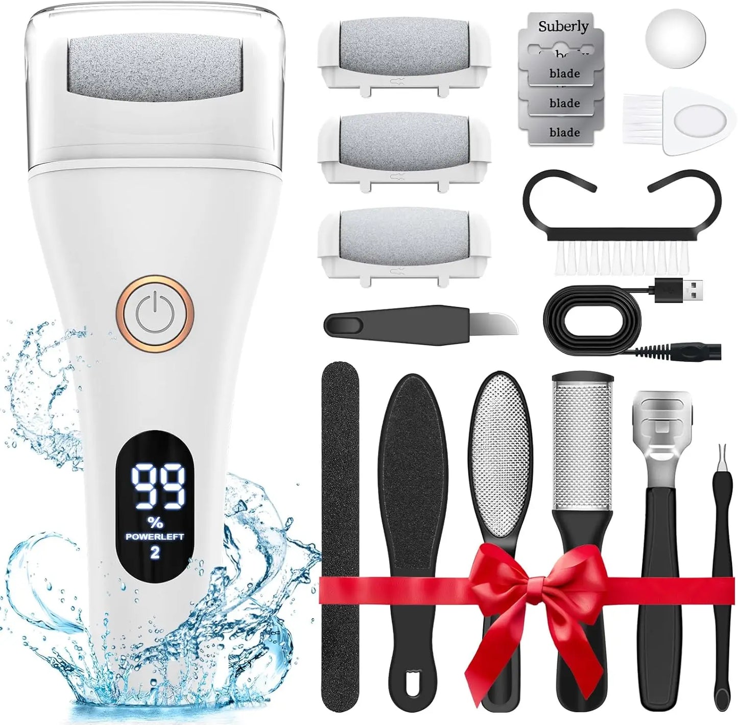 Electric Foot File 3 Speed Callus Remover
