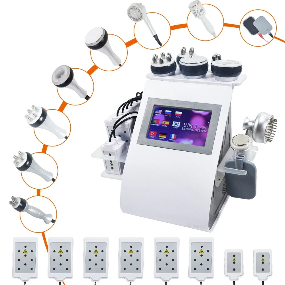 Missheart 9-In-1 Cavitation Ultrasonic Weight Loss Lifting Massager