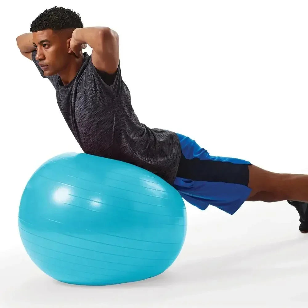 Weighted Stability Ball With Pump Included For Home Exercise