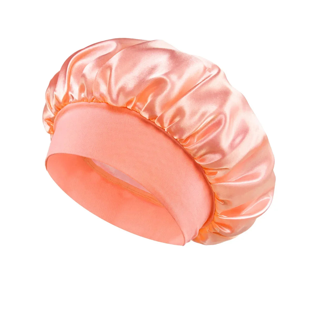 Elegant Satin Hair Bonnet For Long Hair Sleep Cap Night