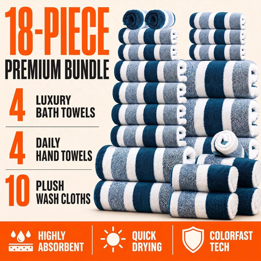 Premium Quick Dry Bath Towel Set For Modern Home Hotels