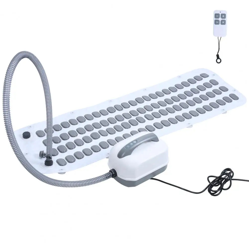Portable Spa Bubble Bath Mat With Remote And Pillow
