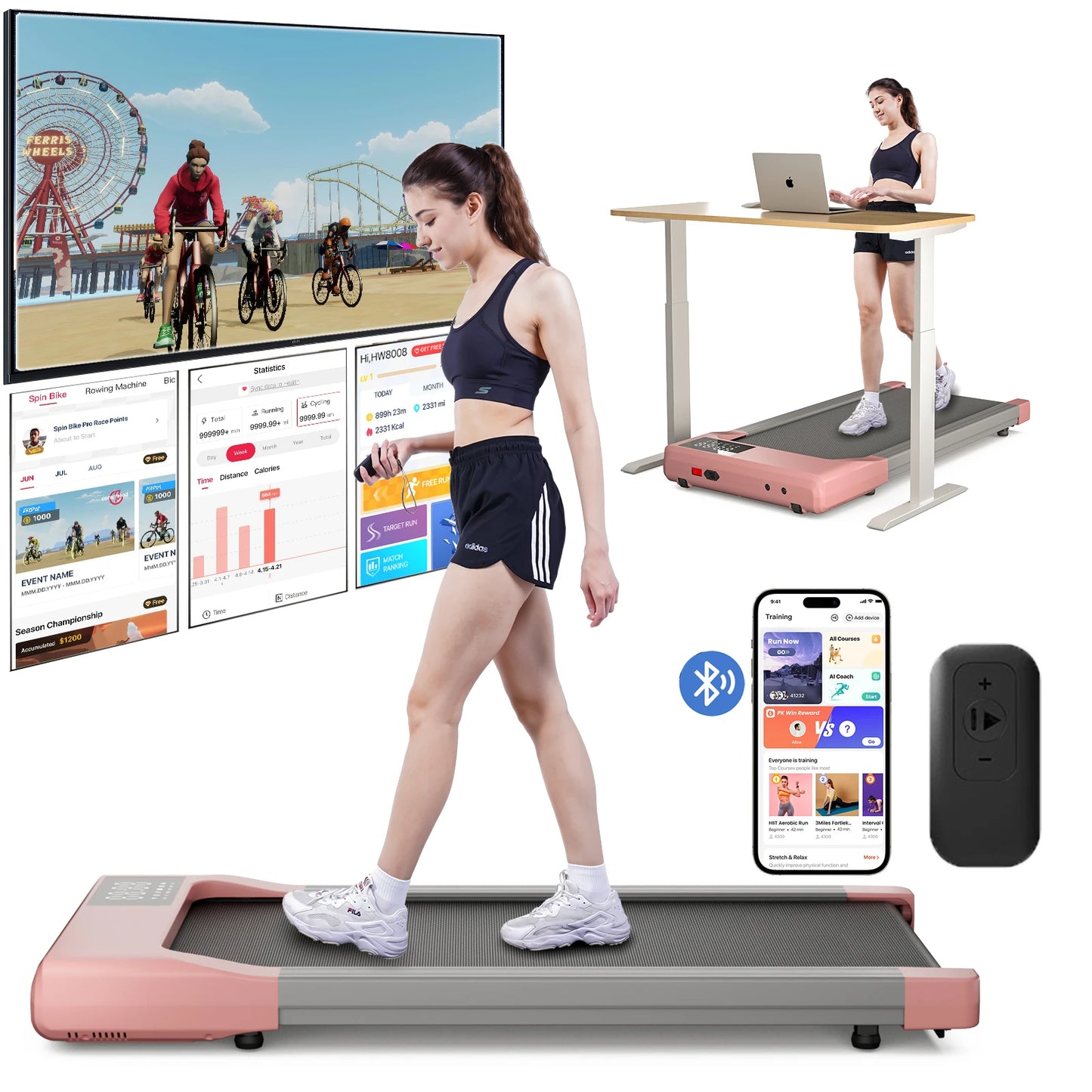 Promoation Walking Treadmill 2.5HP Portable Home Exercise Machine