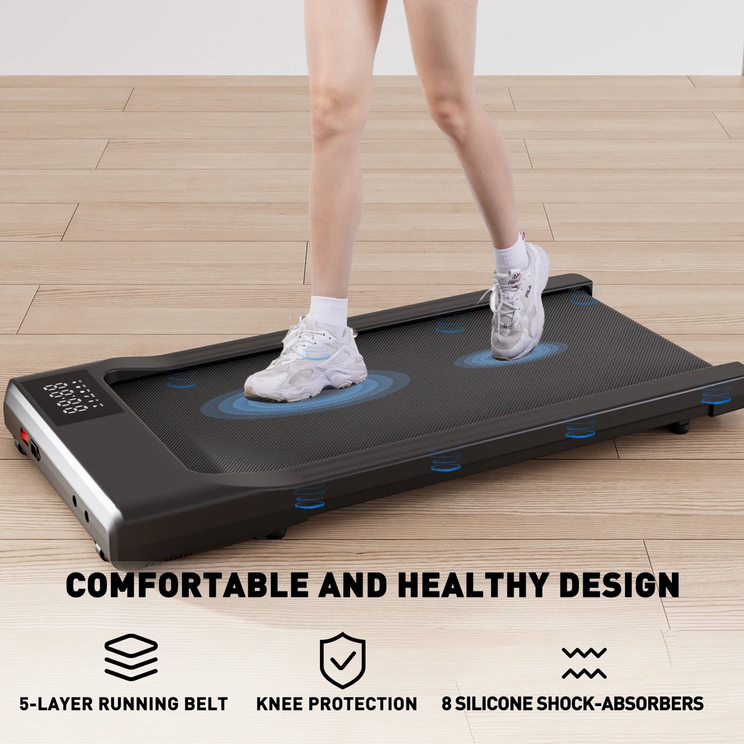 Promoation Walking Treadmill 2.5HP Portable Home Exercise Machine