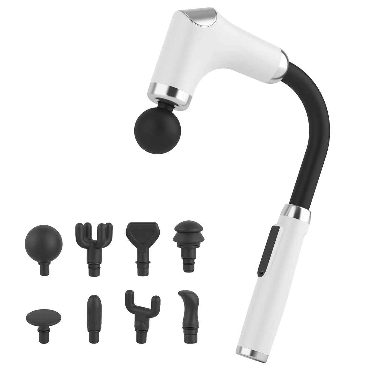 Long Handle Rechargeable Massage Gun For Deep Tissue Relief