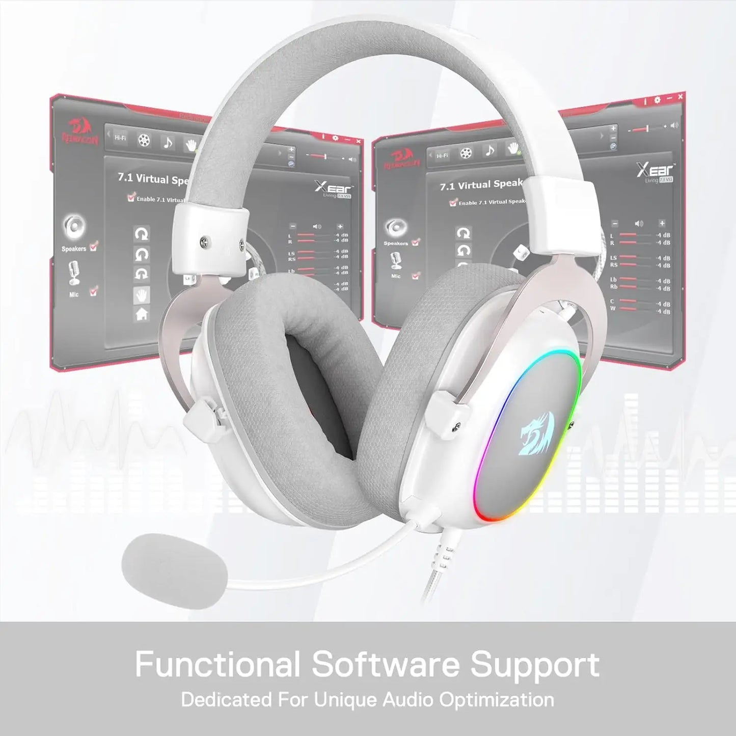 Redragon H510 Zeus-X RGB Wired 7.1 Surround Sound Gaming Headset