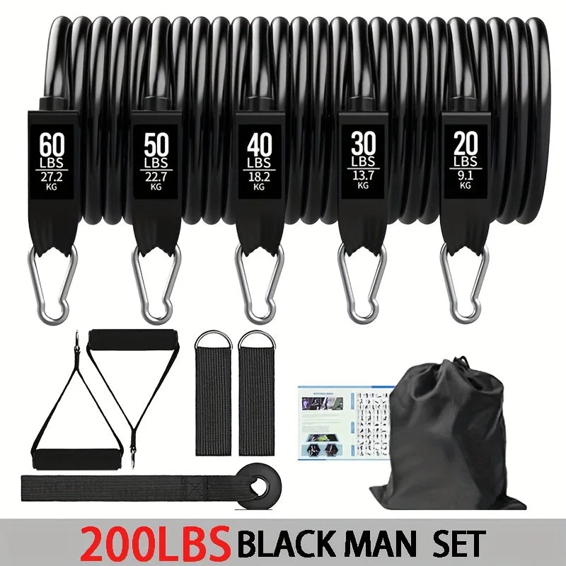 NONE Resistance Bands Set With Door Anchor And Handles