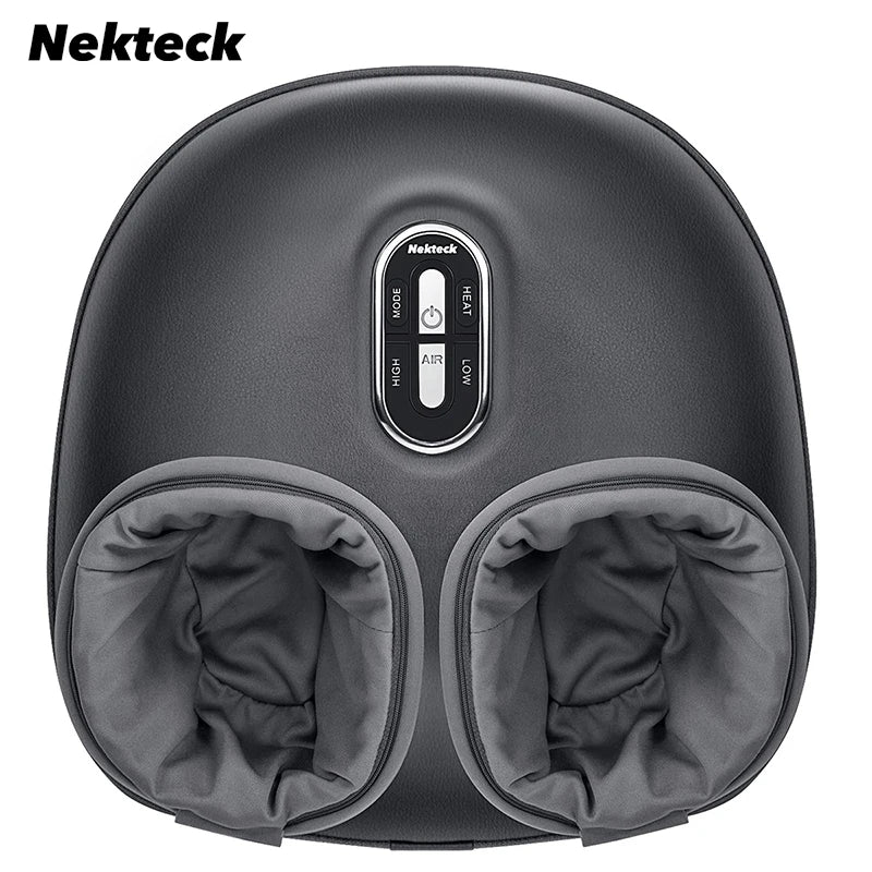 Nekteck Foot Massager With Heating And Air Compression Shiatsu