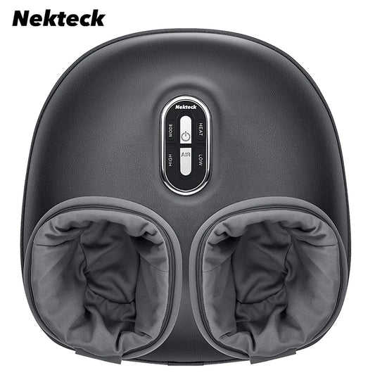 Nekteck Foot Massager With Heating And Air Compression Shiatsu
