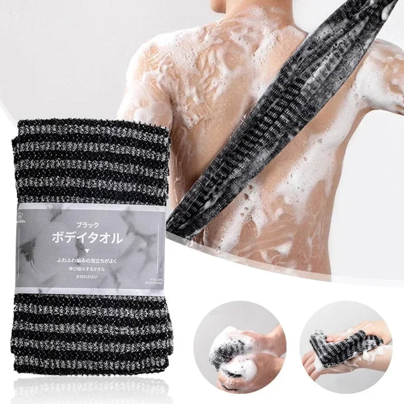 Japanese Rubbing Washcloth Bath Nylon Towel Brush For Back