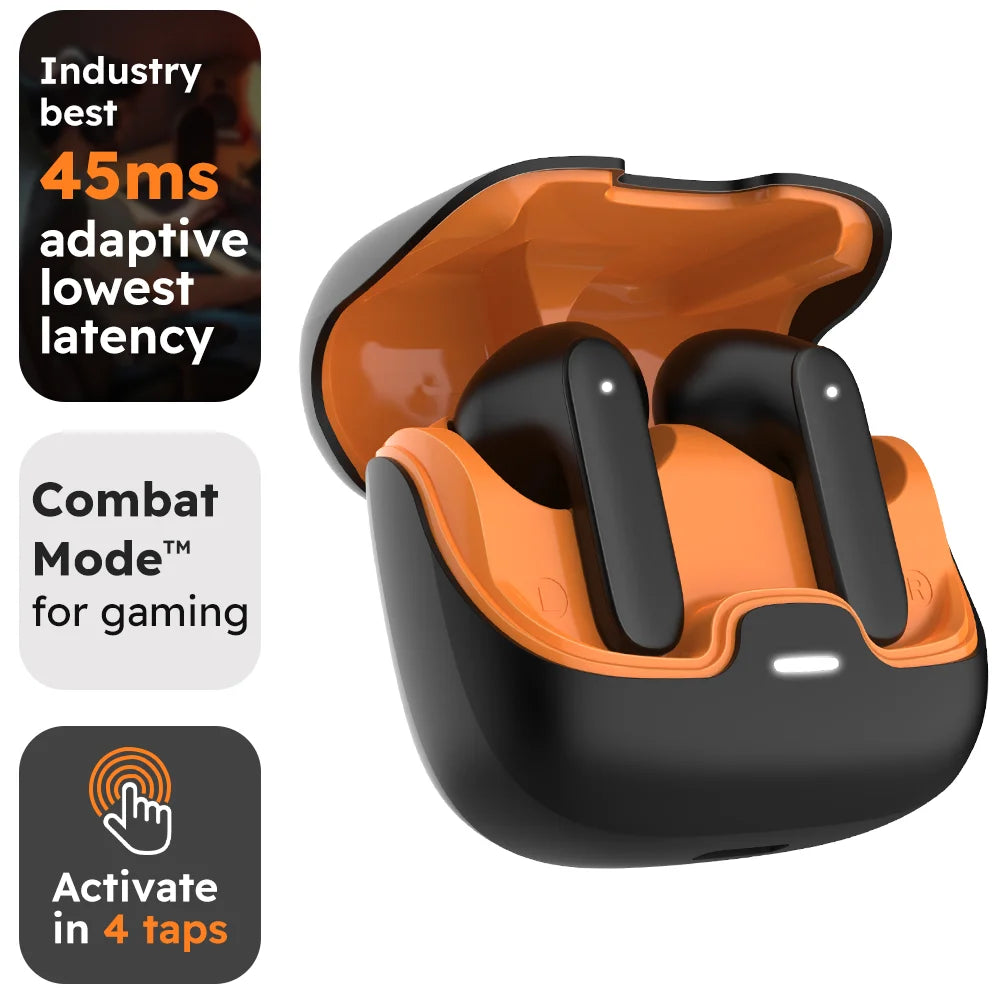 Jogrytece Bluetooth 5.4 TWS Earphones With ENC Noise Cancelling