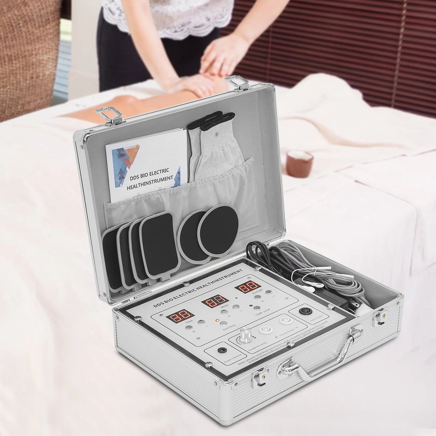 Bymaocar Bioelectric Massager Therapy Machine Meridian Massage 10 Modes