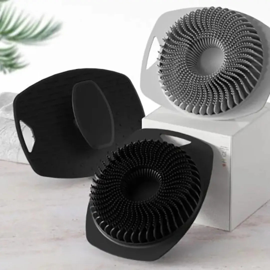 Silicone Exfoliating Body Scrubber Bath Brush For Gentle Cleansing
