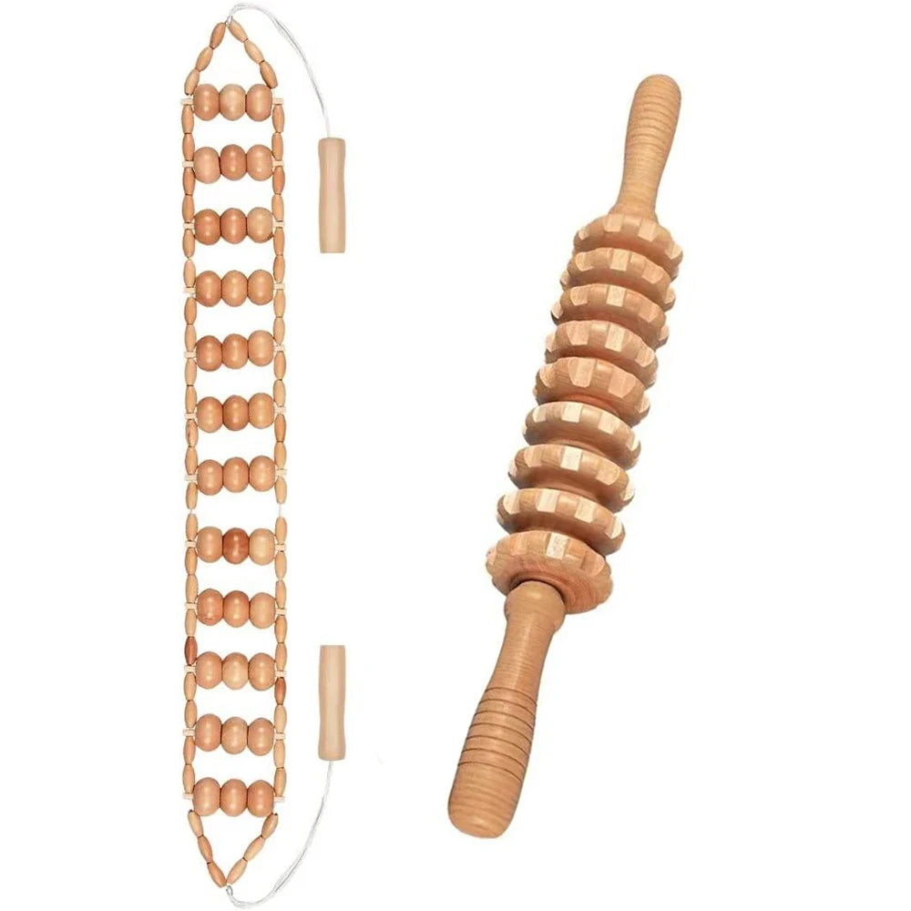 Wood Therapy Massage Tools Maderoterapia Kit for Body Contouring