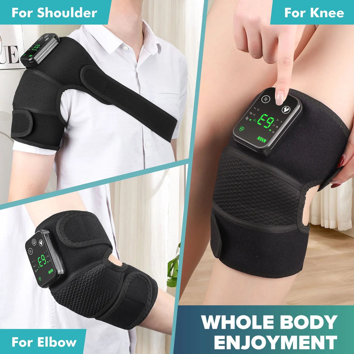 Intelligent Electric Heating Knee Protection Massage Device For Joints