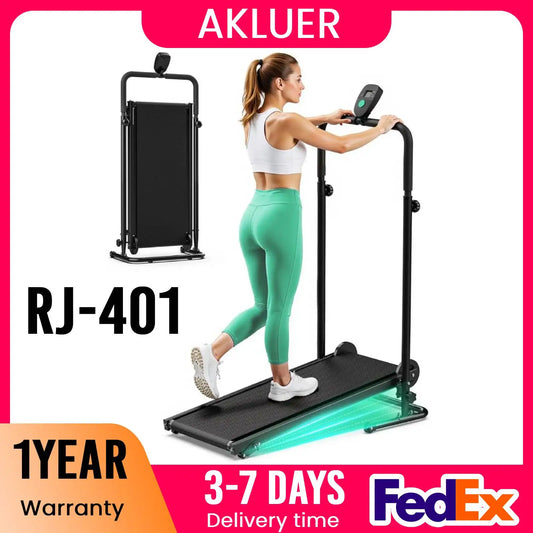 Non Electric Treadmill With Dual Flywheel And Fixed Incline LCD