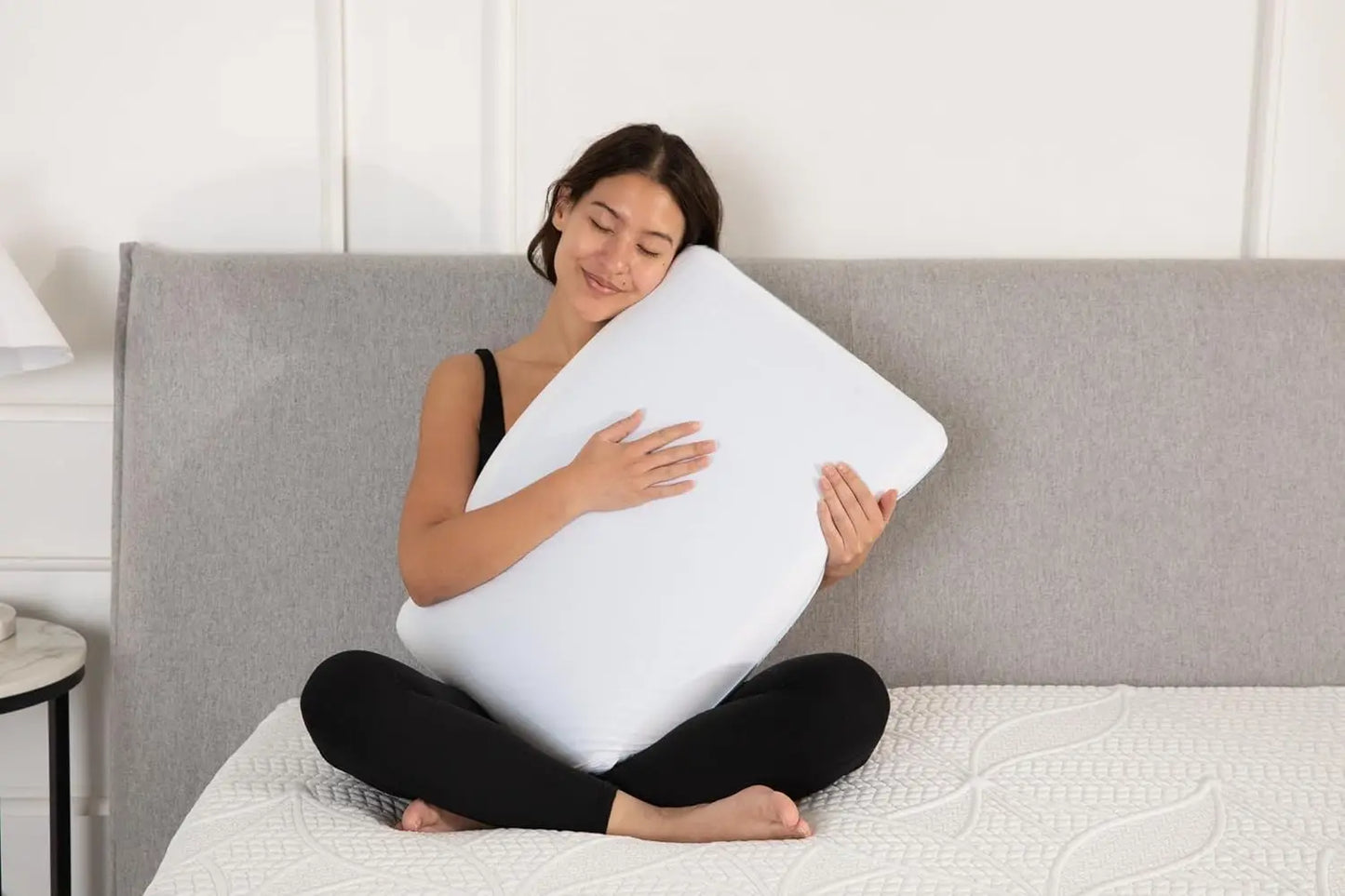 Cool Gel Memory Foam Pillow for Hot Sleepers Ergonomic Design