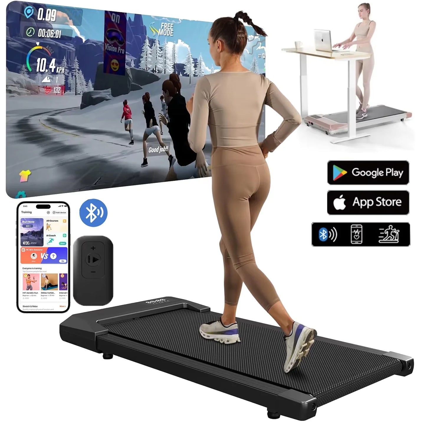 Superun 2.5HP Home Treadmill
