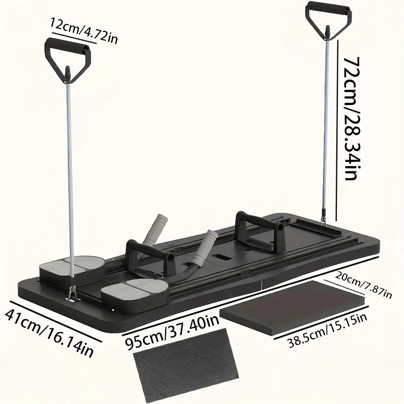 Abdominal Exercise Board And Pilates Reformer Set For Toner