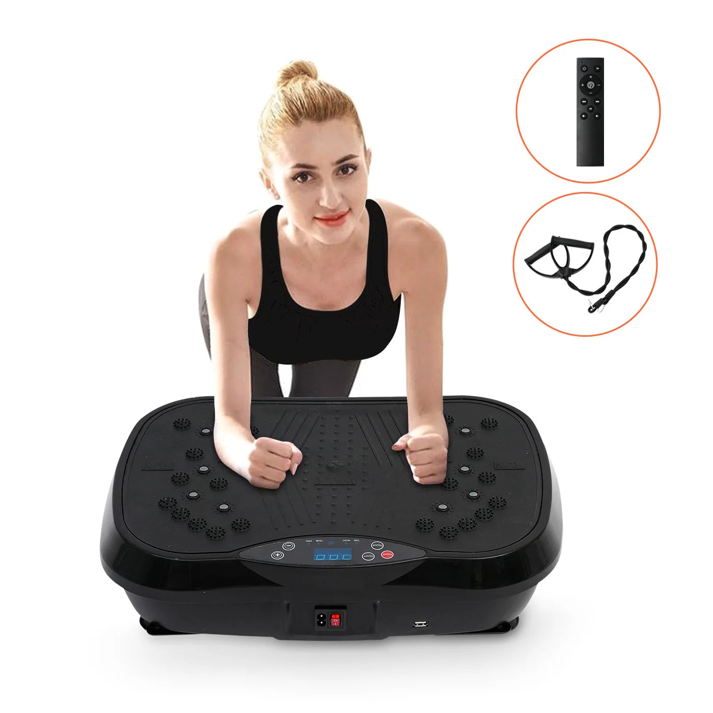 N Vibration Plate Exercise Machine For Whole Body Fat Burning