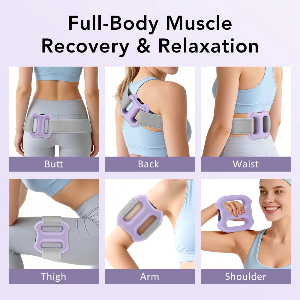 Moajaza Dual Ring Whole Body Vibration Massager Belt
