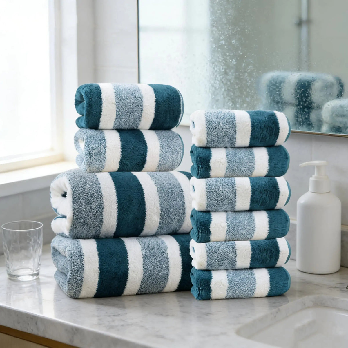Premium Quick Dry Bath Towel Set For Modern Home Hotels