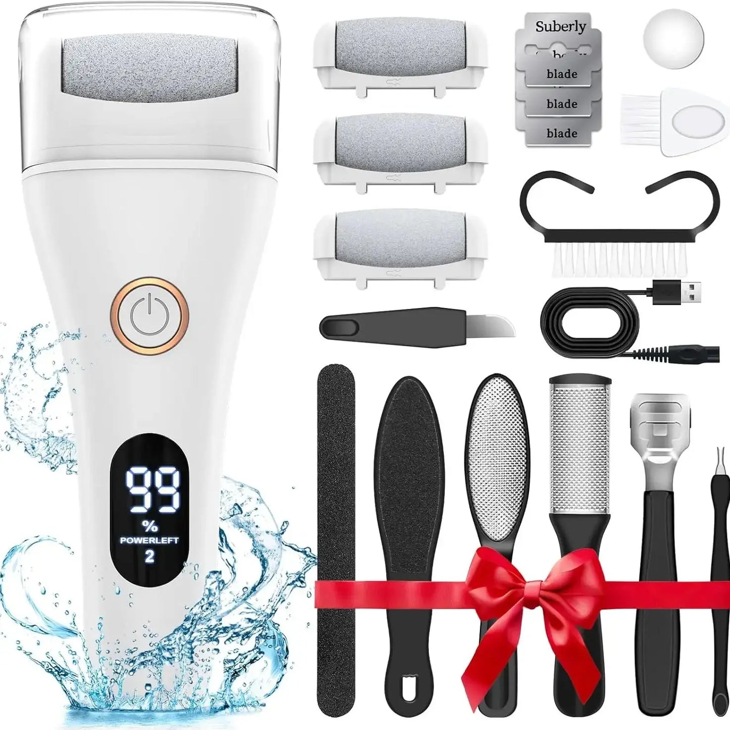 Electric Foot File 3 Speed Callus Remover