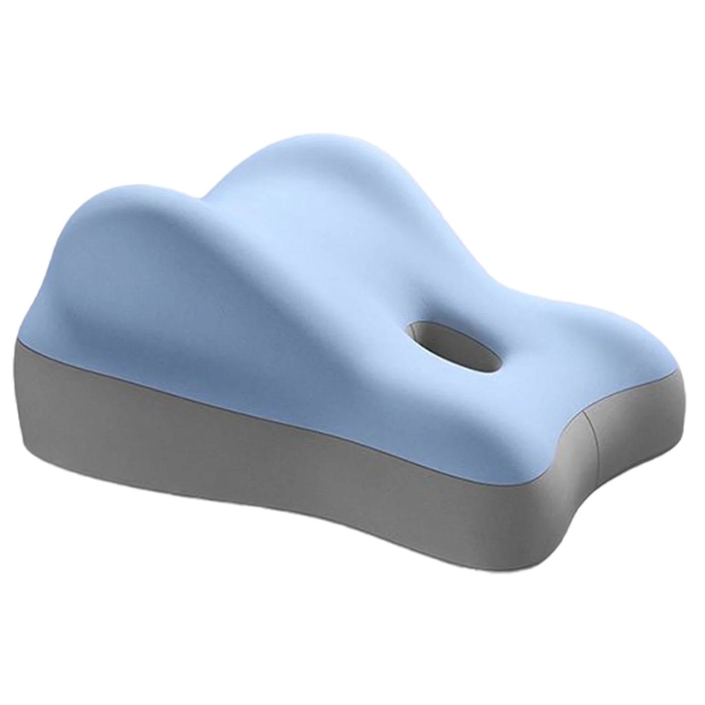 Ergonomic Memory Foam Bed Pillow for Sitting and Waist Support