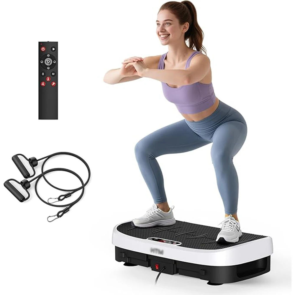 Vibration Plate Exercise Machine With Quiet App Control