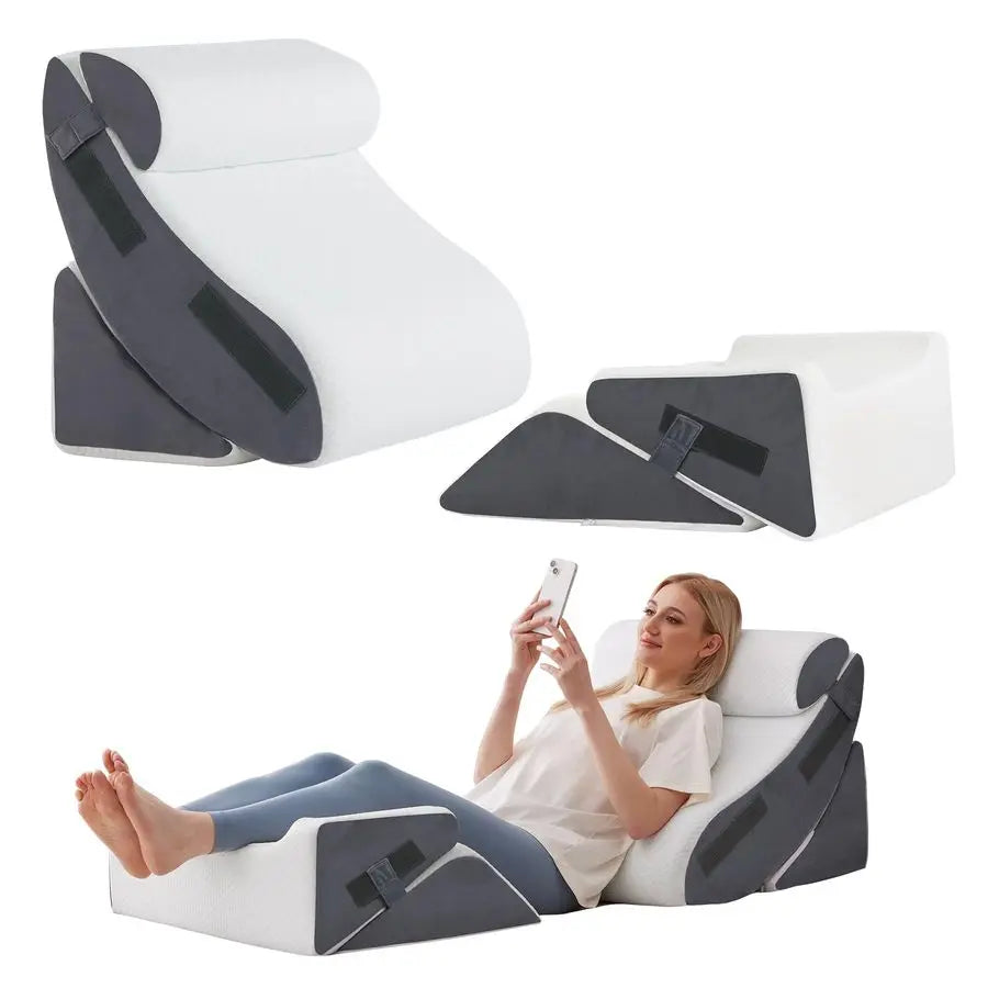 Wedge Pillow Set for After Surgery Orthopedic Pain Relief