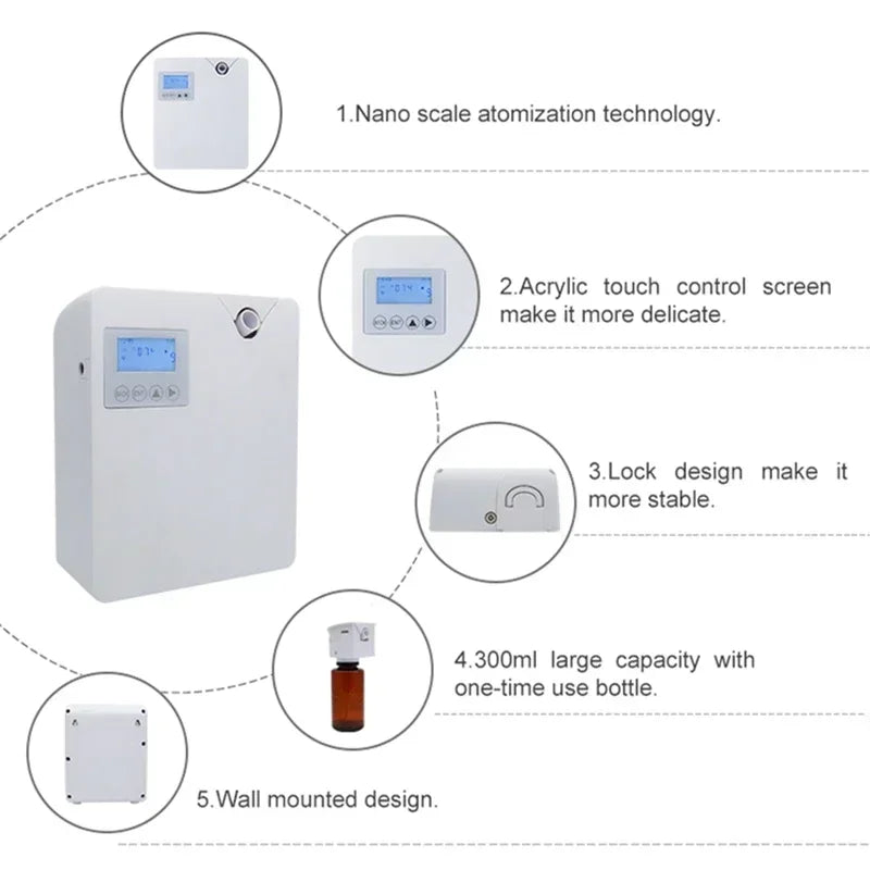 Le Parfum Fasina Namaste WiFi Bluetooth Essential Oil Diffuser