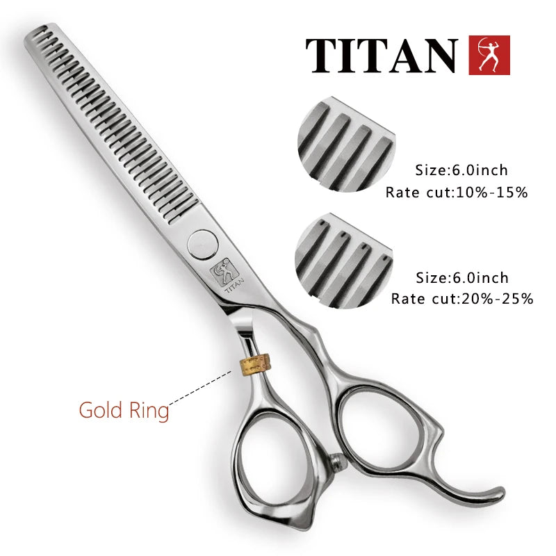 TITAN HIRLD 3D Hairdressing Scissors For Professional Barbers