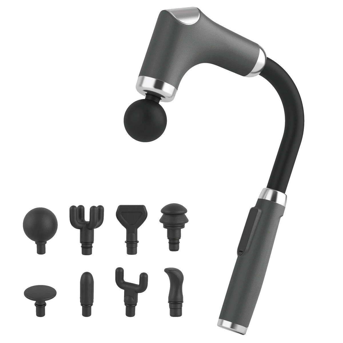 Long Handle Rechargeable Massage Gun For Deep Tissue Relief
