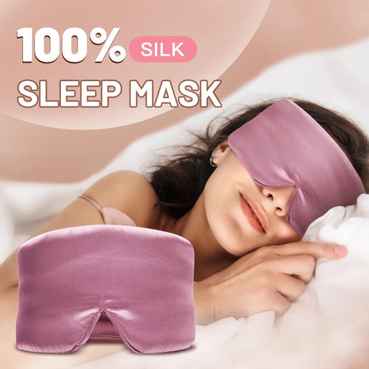 Zoechic Mulberry Silk Sleep Mask With Adjustable Headband