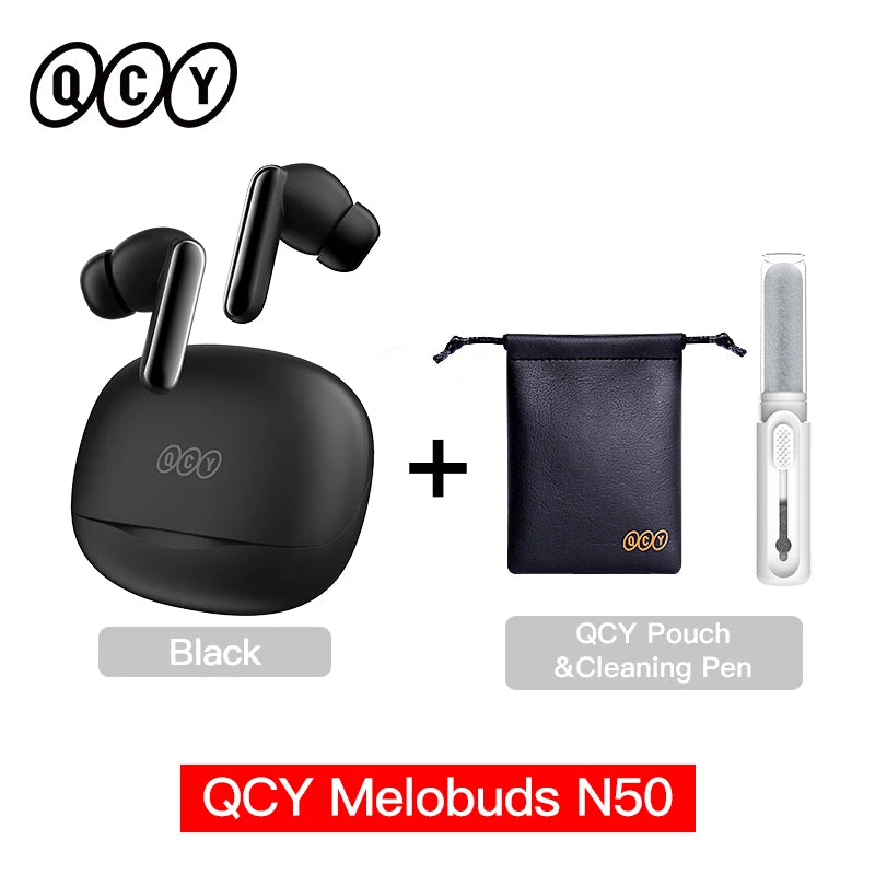 QCY Melobuds N50 ANC Wireless Earphones Bluetooth 5.4 Multi-Point