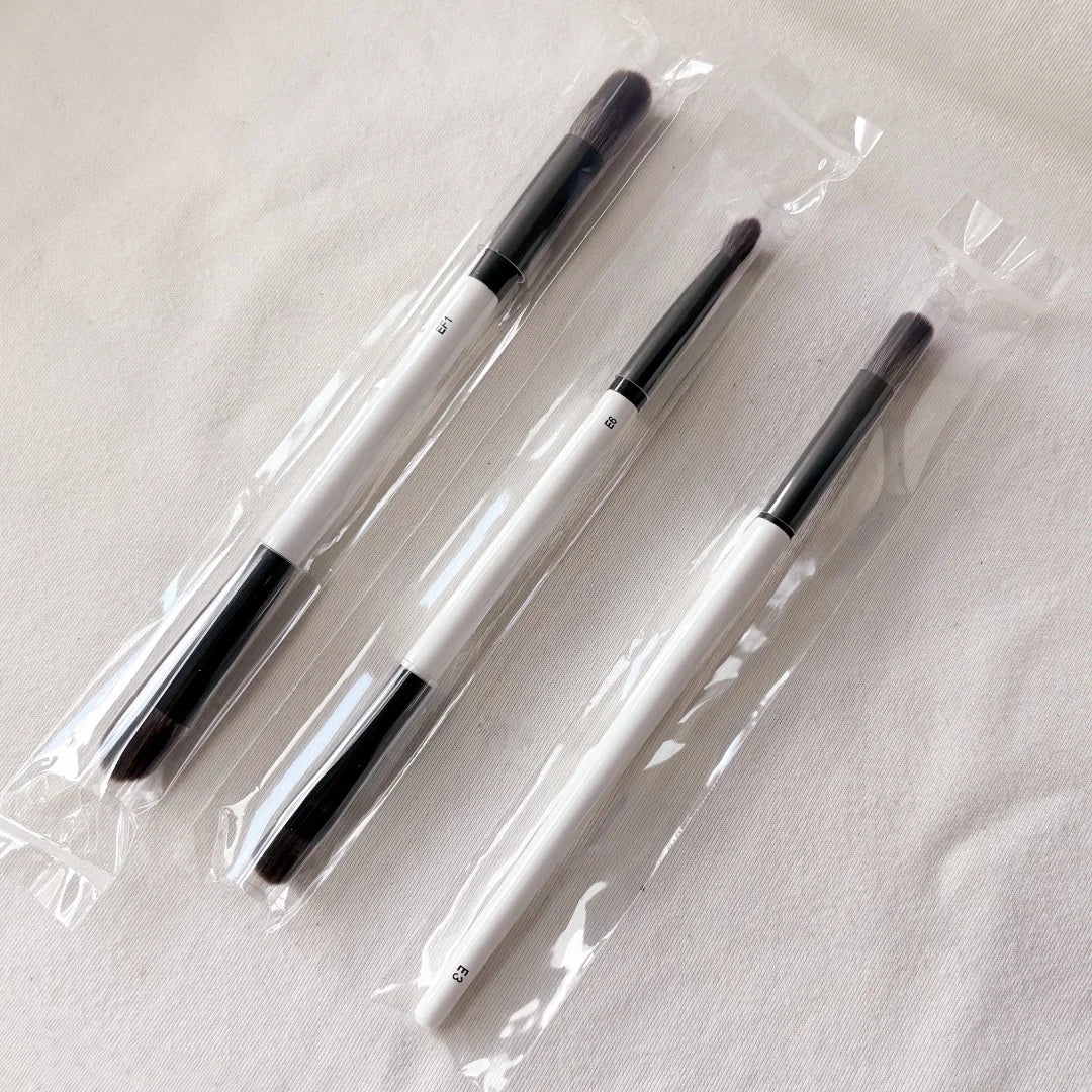 F4 Dual Ended Foundation Brush for Face Powder Blush Concealer