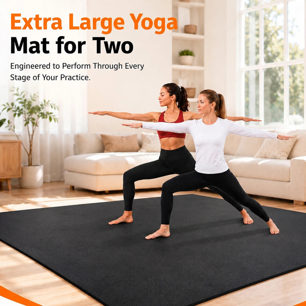 High Density Non Slip Workout Mat For Home Gym And Yoga Training
