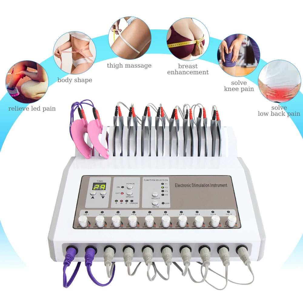 AOKO EMS Muscle Stimulator Microcurrent Body Massager Weight Loss Device