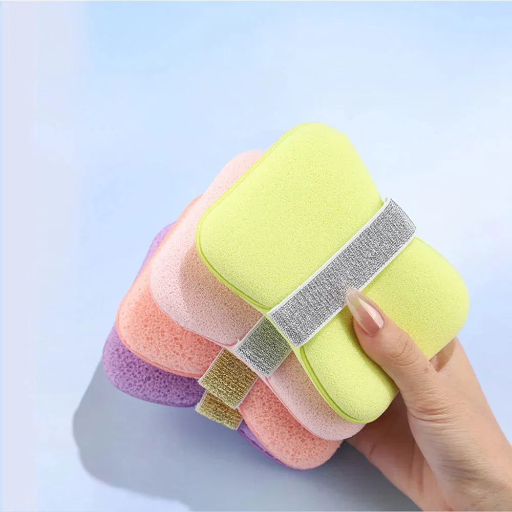 Bath Exfoliating Soap Bag Foaming Net Pouch Scrubber