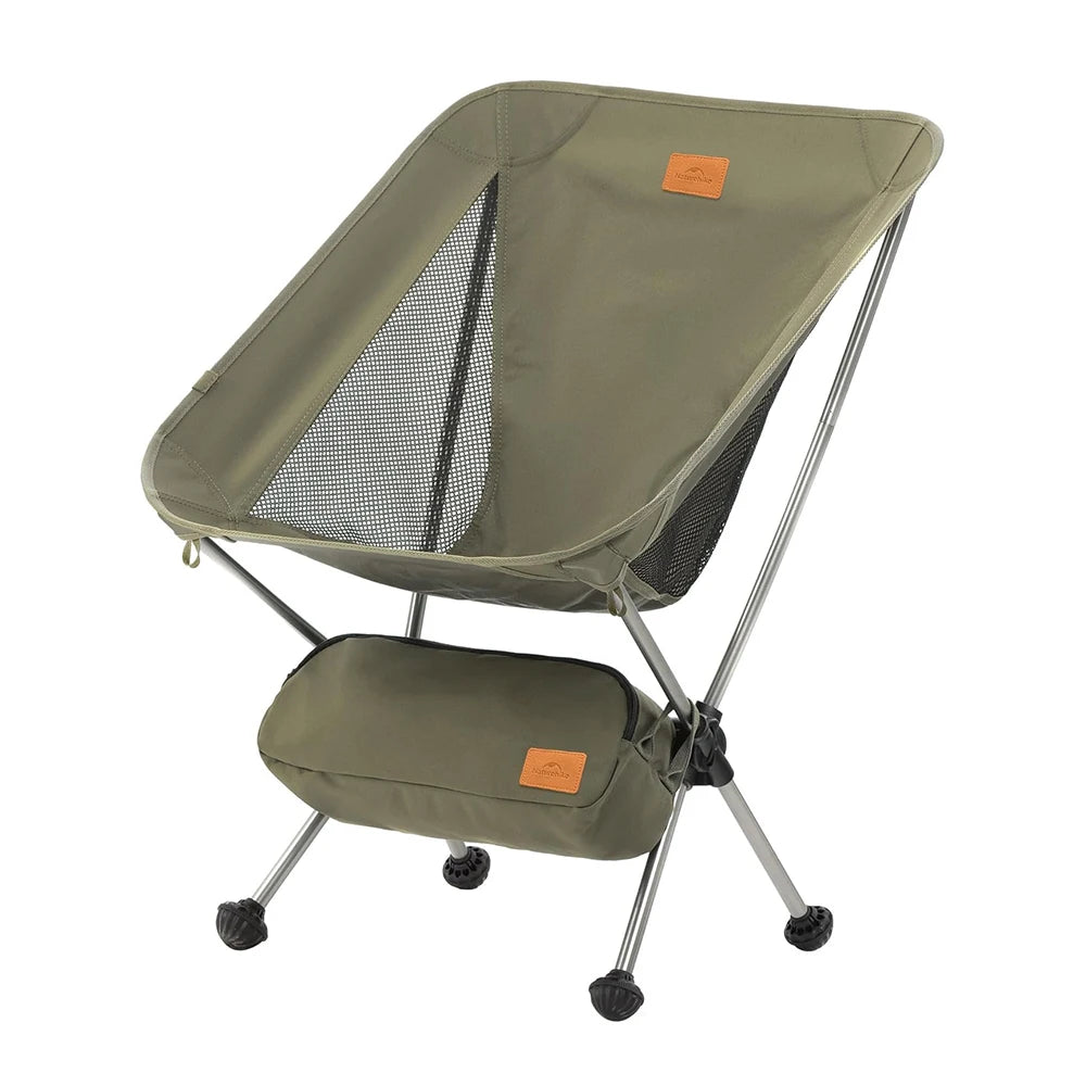 Naturehike Ultralight Portable Folding Camping Chair With Anti Sinking Feet